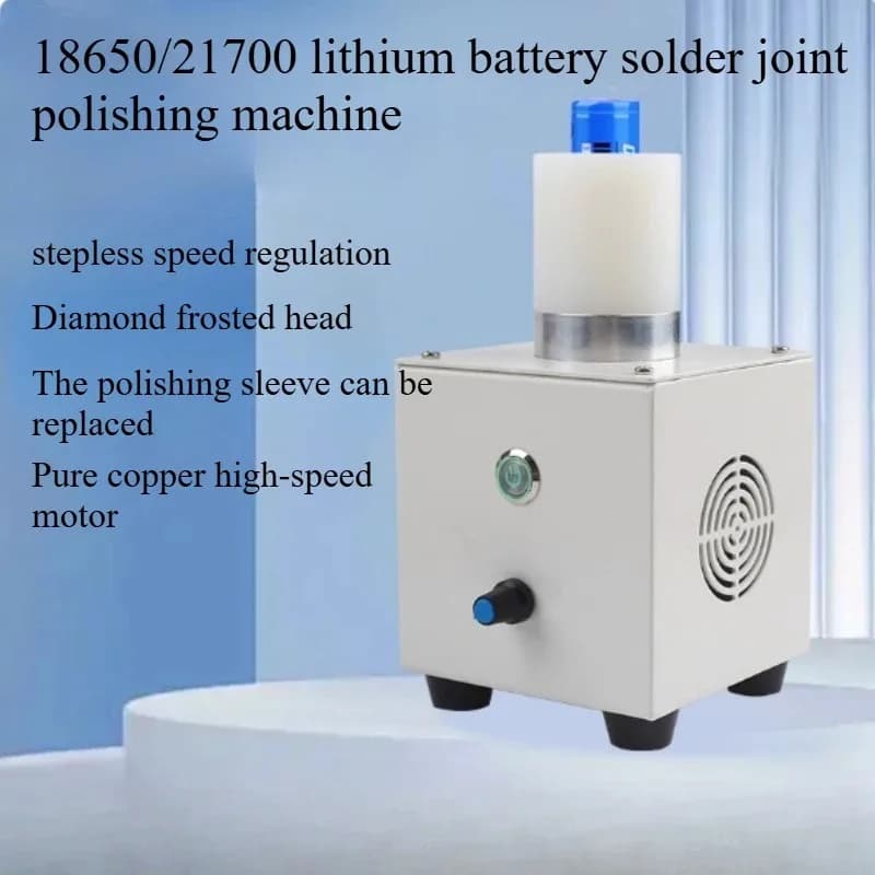 Battery Polishing Machine Lithium Battery Solder Joint Grinding Tool Efficient Grinding Professional 18650/21700 Polishing