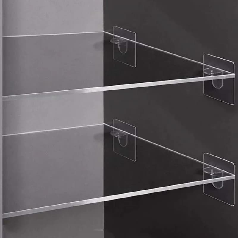 Clear Acrylic Plates Shelves Bookshelves Wardrobes Cabinets Layer Boards Kitchen Storage Racks Furniture Partitions Thick 3 /5mm