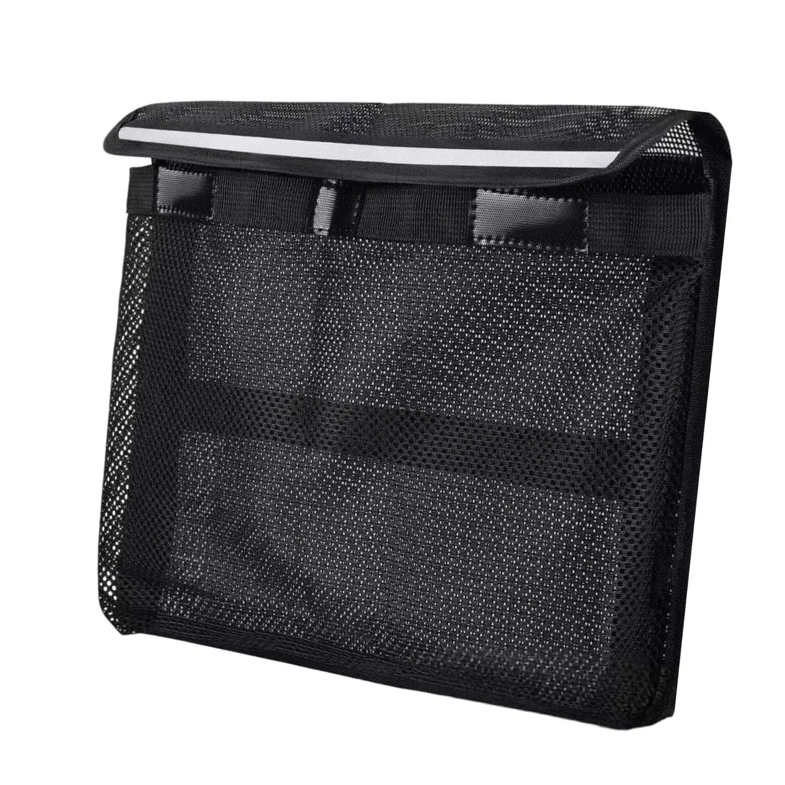 【Hot】Portable Mesh Boat Storage Bag Self Adhesive Waterproof Marine Storage Organizer for Gear Tackle Accessories Organization