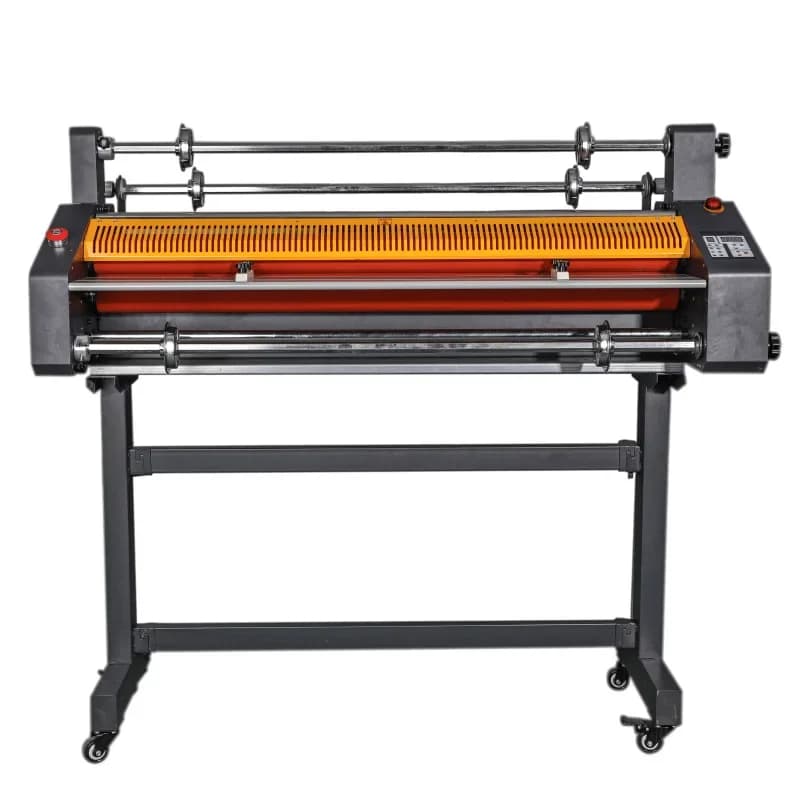 Hot and cold dual-purpose automatic laminating machine, photo double-sided film laminating machine