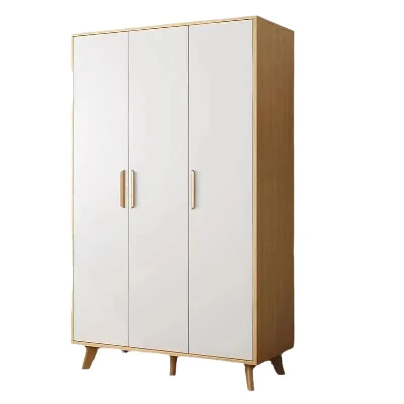 LTT bedroom opposite door storage wardrobe modern simple board hotel bed and breakfast storage wardrobe