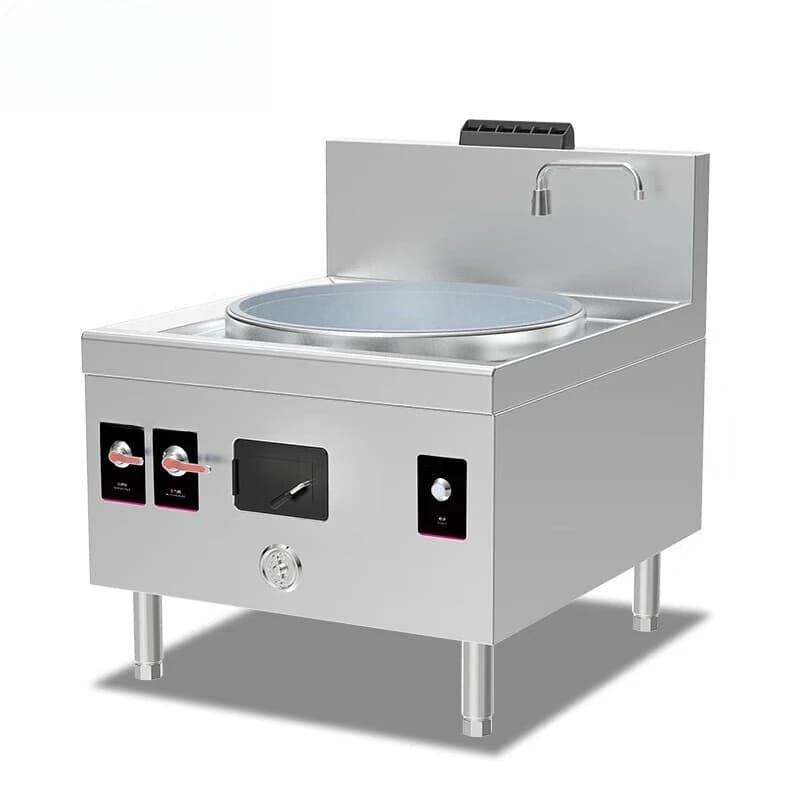 The large cauldron stove can be used in the commercial fierce fire stove canteen liquefied gas restaurant can be used in hotels