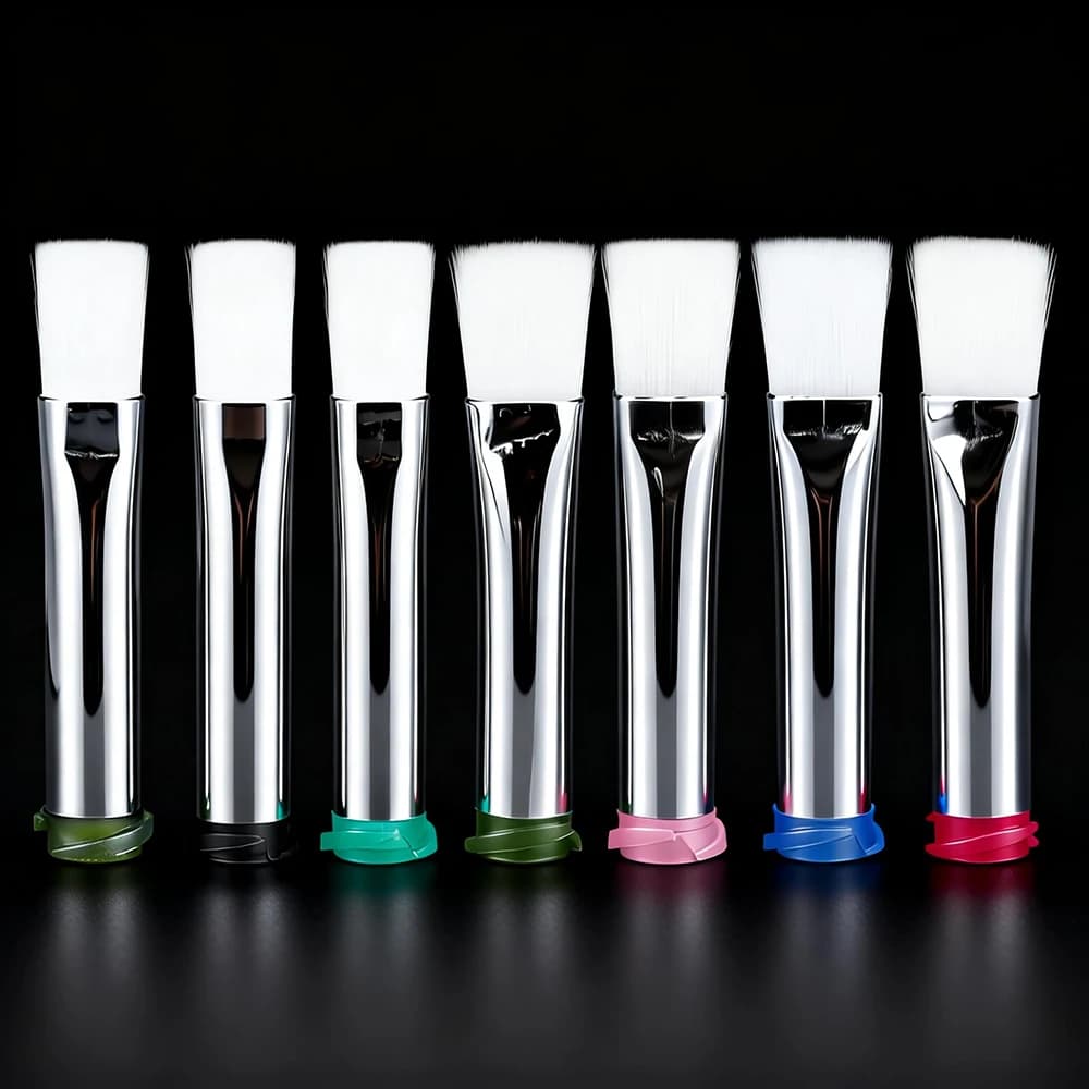 5Pcs 7-8mm Flat Mouth Soft Brush Needle Dispensing Injection Needle Precision Dispensing Machine Glue Coating Needle