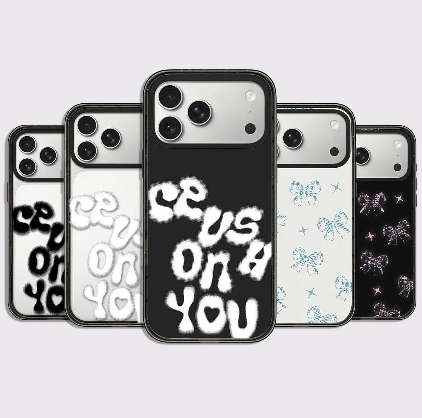 Crush on You Impact Black Border Magnetic Cover for IPhone 12 13 14 15 16 17 Pro Max Case for IPhone 17 Air