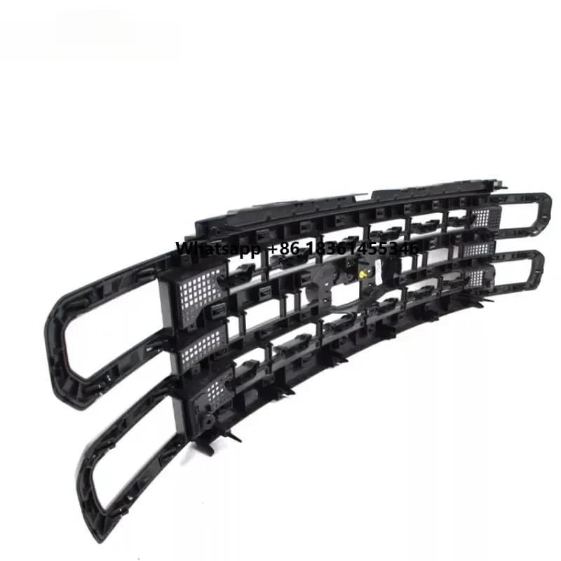 F250 2024 Upgrade Your Truck's Look Baked Lacquer Black and Dumb Black Customized F Grille