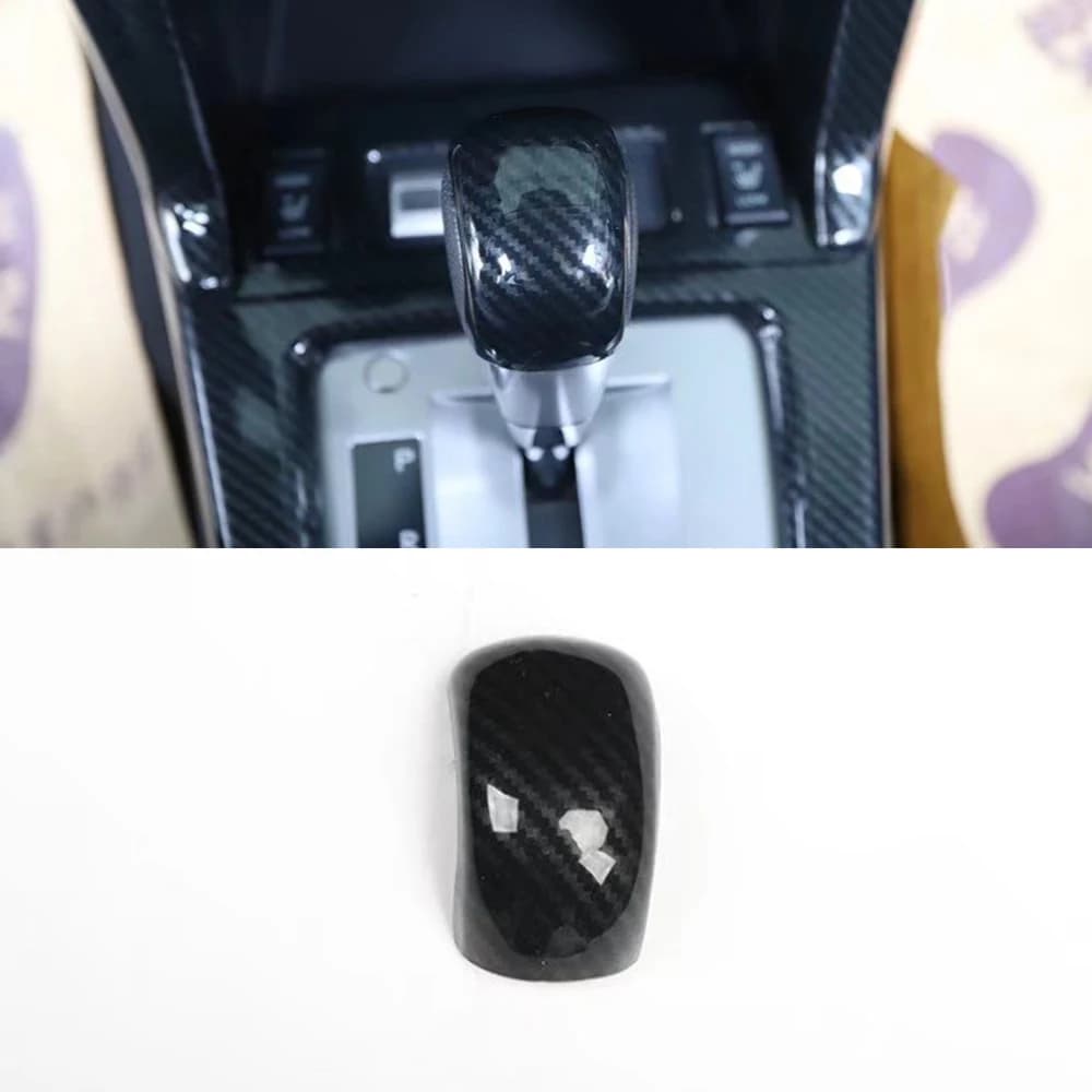 JXKaFa For Subaru Forester 2013 2014 2015 Car Gear Shift Knob Head Cover Trim Interior Auto Styling Moldings