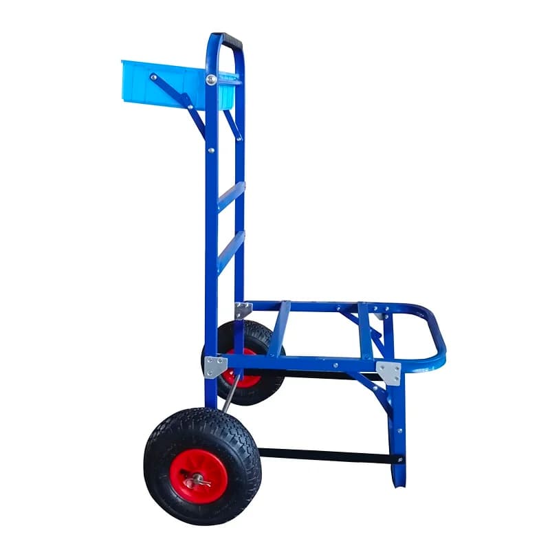 Customizable Portable Aluminium Folding Wagon Trolley Steel Platform Balloon Wheel Surfboard Fishing Beach Rod Cart