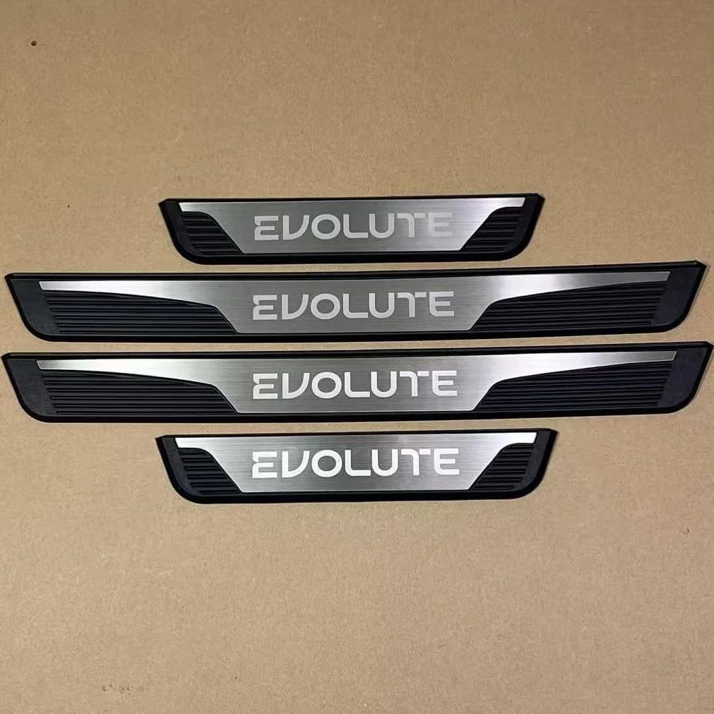 For Evolute i-Pro i-JET i-Space i-Sky i-Joy 2022-2026 2027 Auto Part Door Sill Plate Strip Plastic Cover Car Sticker Accessories