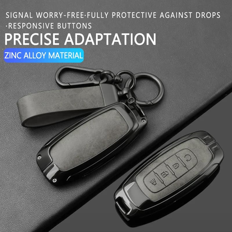 4 Buttons Remote Car Key Case Cover Shell For Nissan X-trail T33 Qashqai J12 Teana Altima Ariya 2022 2023 Keychain Accessories