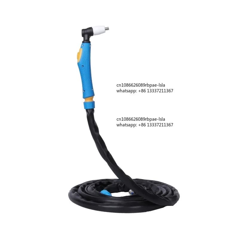 PT31-5M Air Plasma Torch 5M Durable Round Blue Handle Electric Ignition for Precision Metal Cutting
