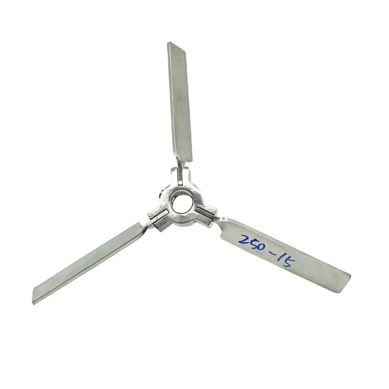 Stainless steel telescopic blades umbrella-shaped folding three-impeller IBC ton barrel oil drum disperser stirring rod