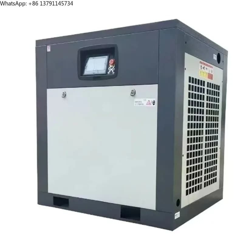 7.5KW 10HP Head Air Compressor 7.5 KW 10 HP Electric Rotary Industrial Screw Air Compressor Compressor