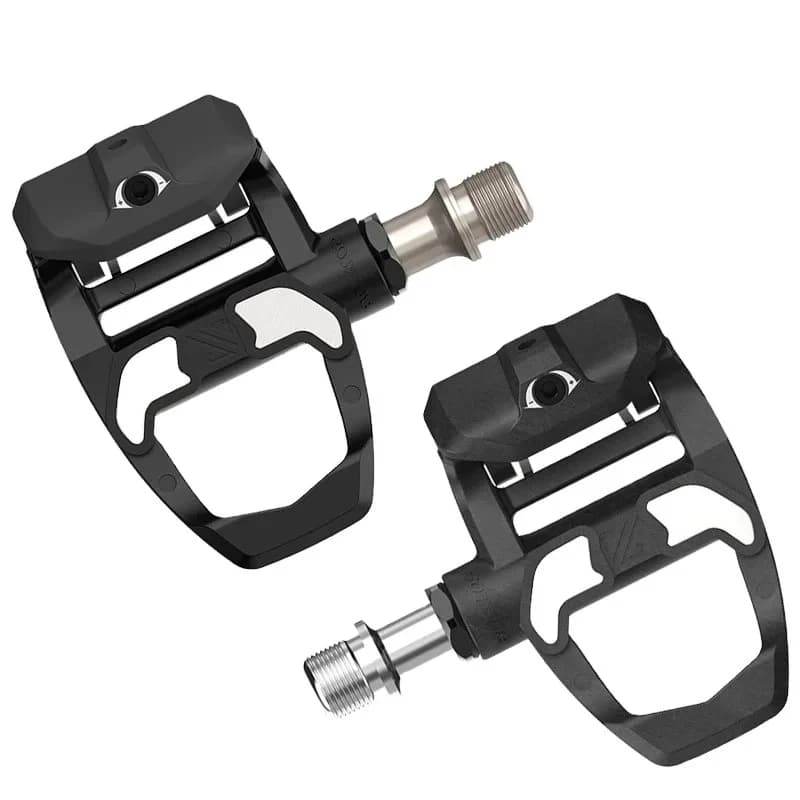 Road bicycle pedal carbon/nylon bicycle self-locking pedal bearing no clip anti-skid pedal parts