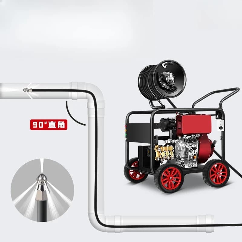 Professional dredging sewer high pressure pipeline dredging machine