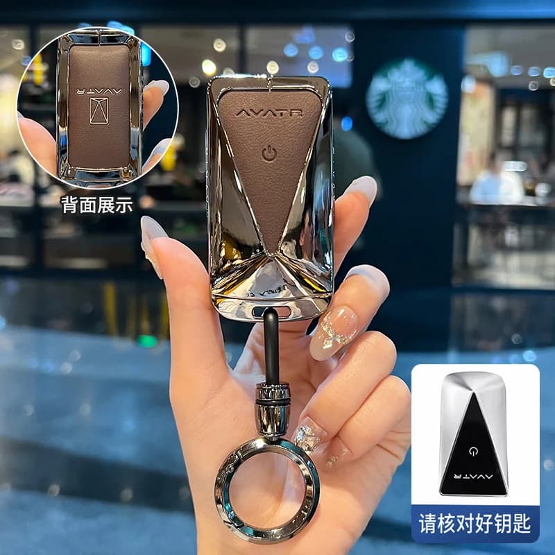 Premium Zinc Alloy Key Cover Case for Avatr 11/06/07/12/MAX/PRO/Ultra - Protective Key Fob Shell Keychain