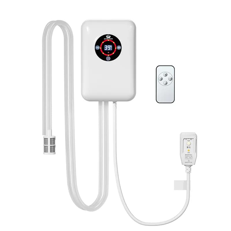Portable Bathtub Constant Temp Water Heater Circulation Pump Separate Dry/Wet Electric Heating Rod 110V/220V