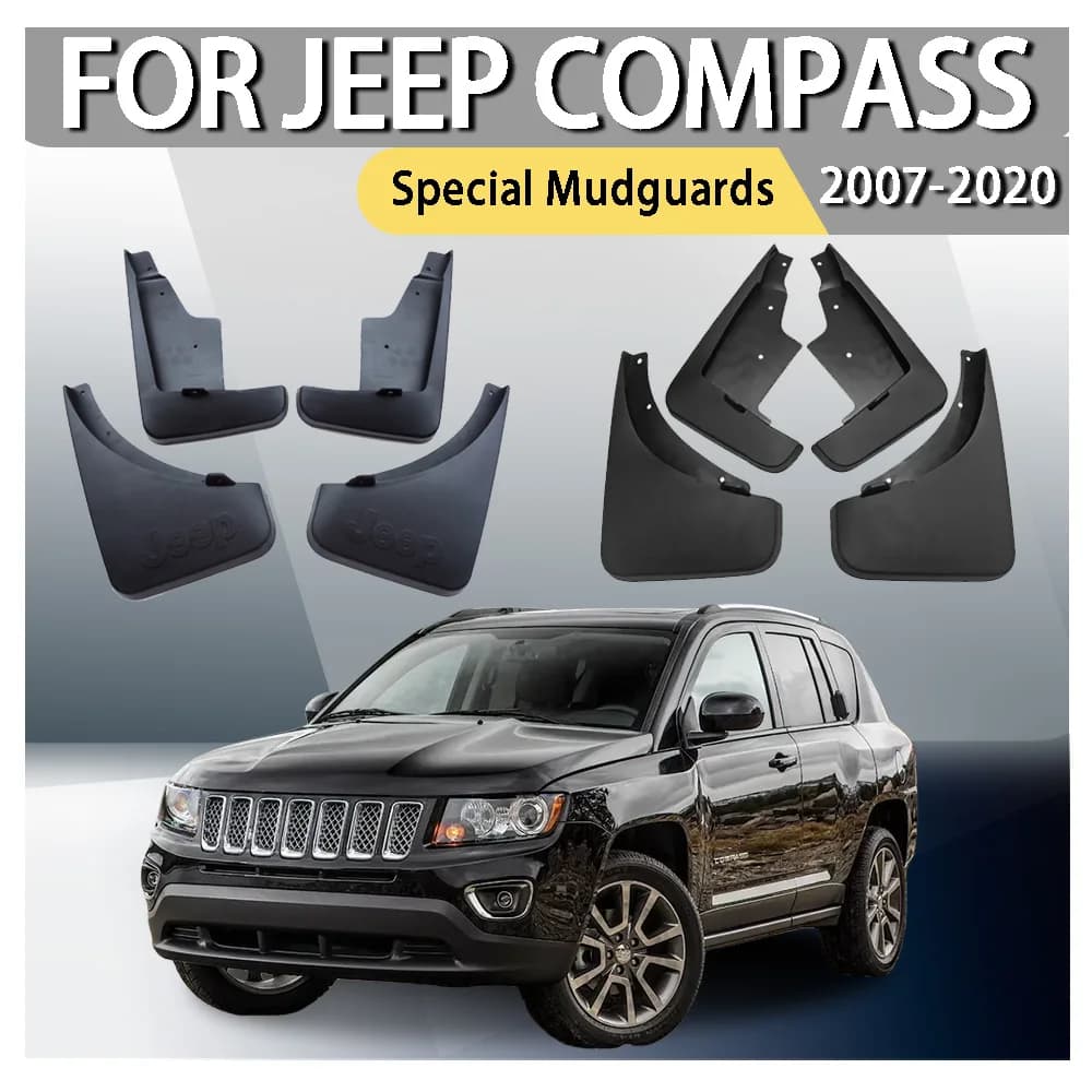 Special Mudguards For Jeep Compass 2007 2008 2009 2010 2011 2012 2013 2014 2015 2016 2017 2018 2019 2020 Car Decoration