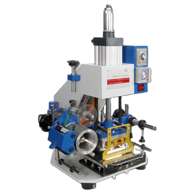 Fully Automatic Pneumatic Paper Feeding Small Hot Stamping Machine