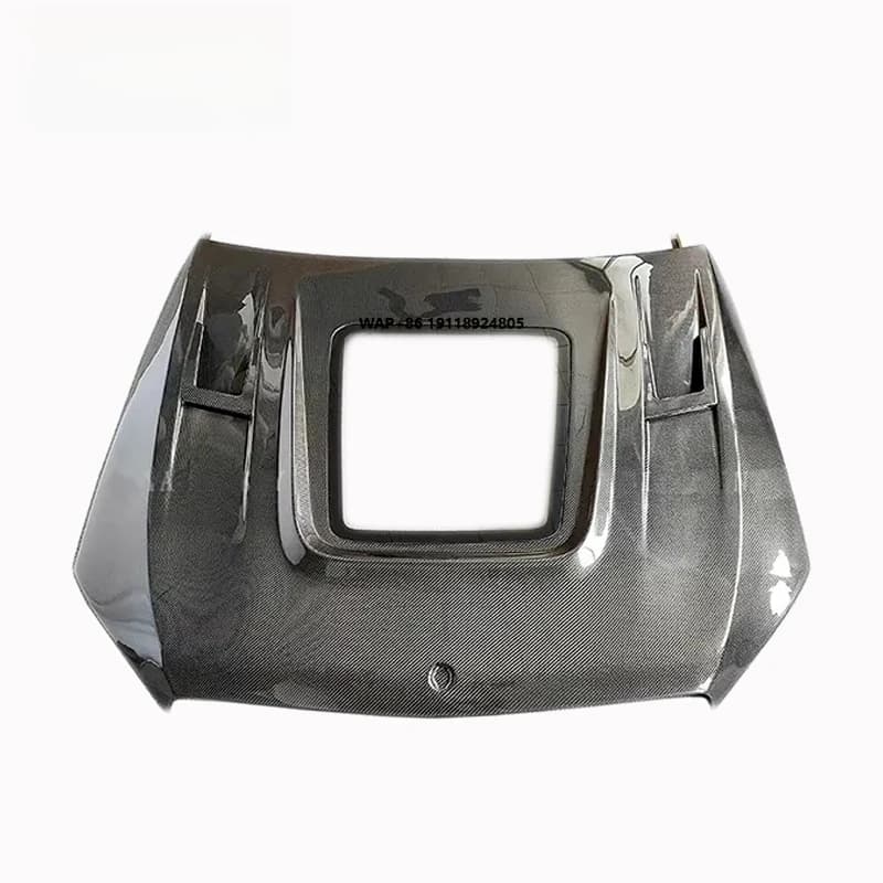 Suitable for 15-21   C-Class W205 Modified Original Transparent Engine Cover Carbon Fiber Engine Hood