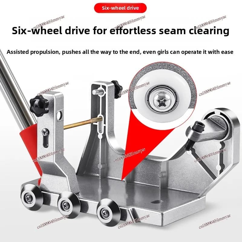 Electric Angle Grinding Sewing Machine Bracket Tile Cutter Slotter for Artifacts And Floor Tiles