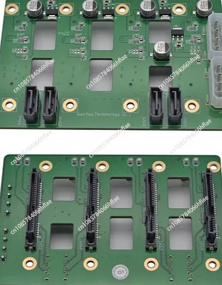 4-Bay NAS Chassis Dedicated Backplane, SATA 6Gbps High Speed HDD Backplane