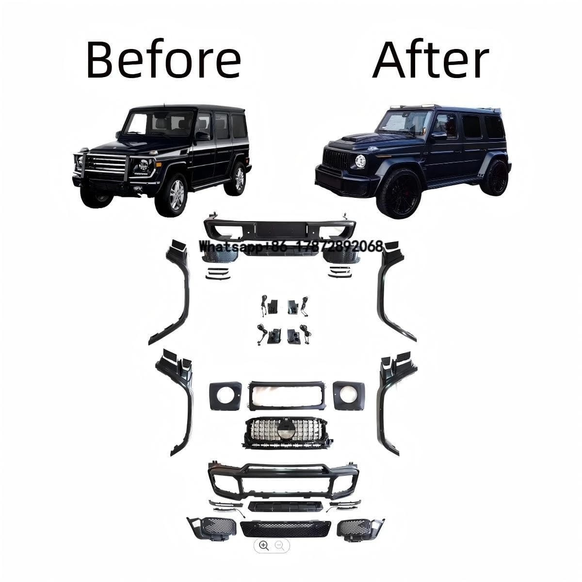 Wholesale High Quality Luxury Style Wide Body Kit for BENZ G-class W464 G500 G63 2019-2020 Auto Tuning Parts