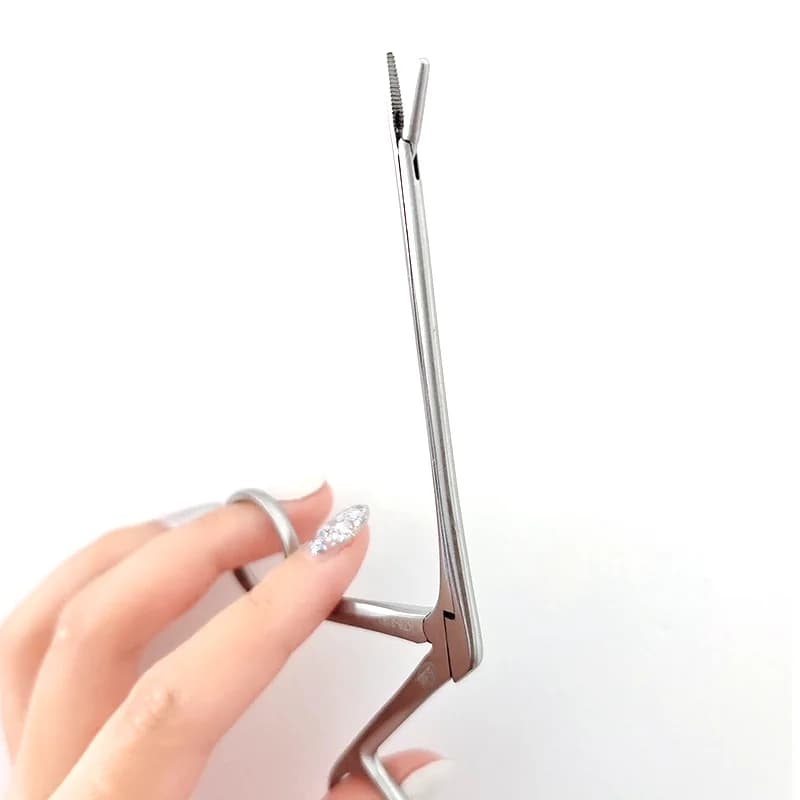 Lab Fish Bone Fish Bone Pliers, Foreign Body Pliers 8.5 Cm s