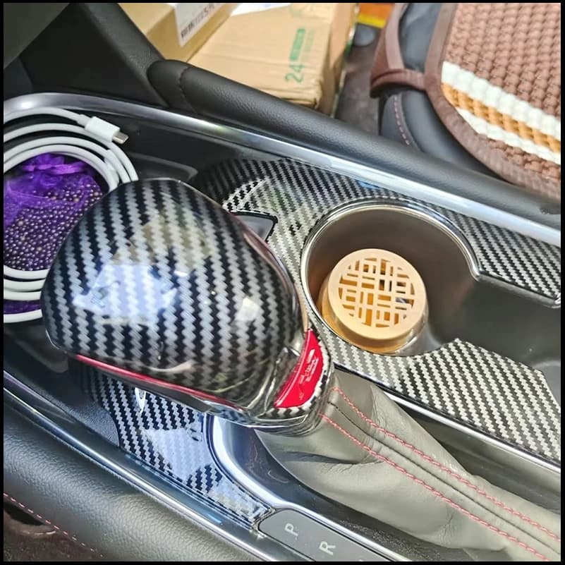 Car Styling For Chevrolet Malibu 2021-2022 Gear Shift Knob Cover Cap Trim Decoration Strips Car Styling Accessories Auto Part