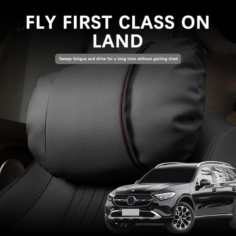 Comfortable Car Neck Pillow Car Headrest Protector For Car Head Support for Accessories For Mercedes Benz GLC X253 X254 glc300