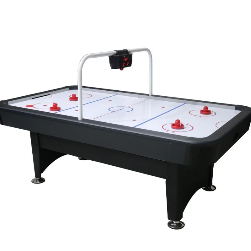 7-Foot Standard Air Hockey Table, Club Table Ice Hockey Home Ice Hockey Table