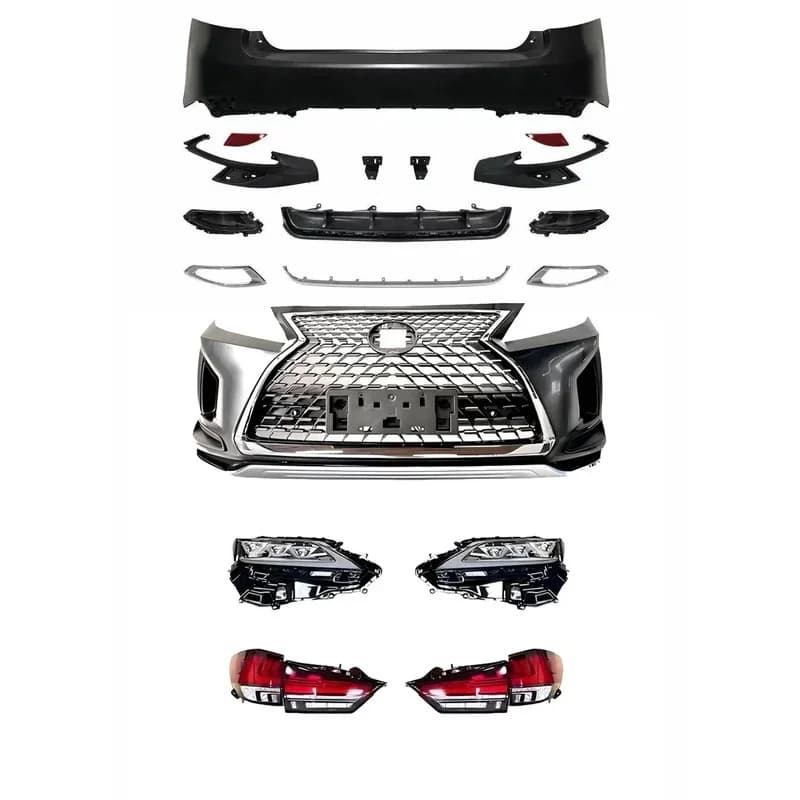 Hot Sale Bodykit For RX270 RX300 Rx350 2009-2015 Upgr To 2020 Original Style Facelift LED Headlight