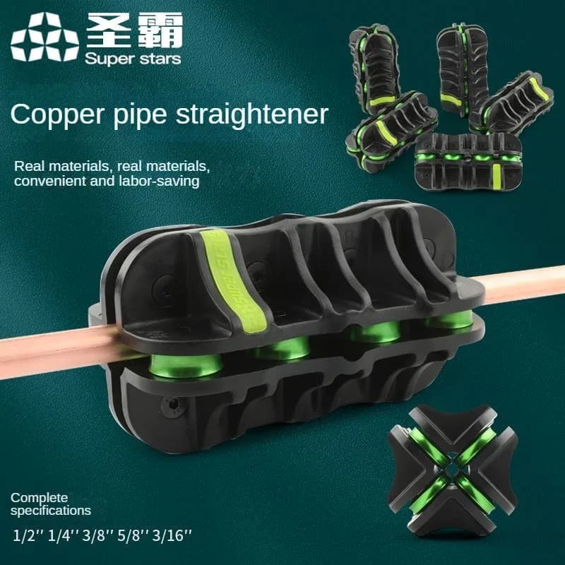 Pipe Straightening Tool 3-16mm Manual Bending Pipe Straightening Machine Air Conditioning Copper Aluminum Pipe Straightener DSZH