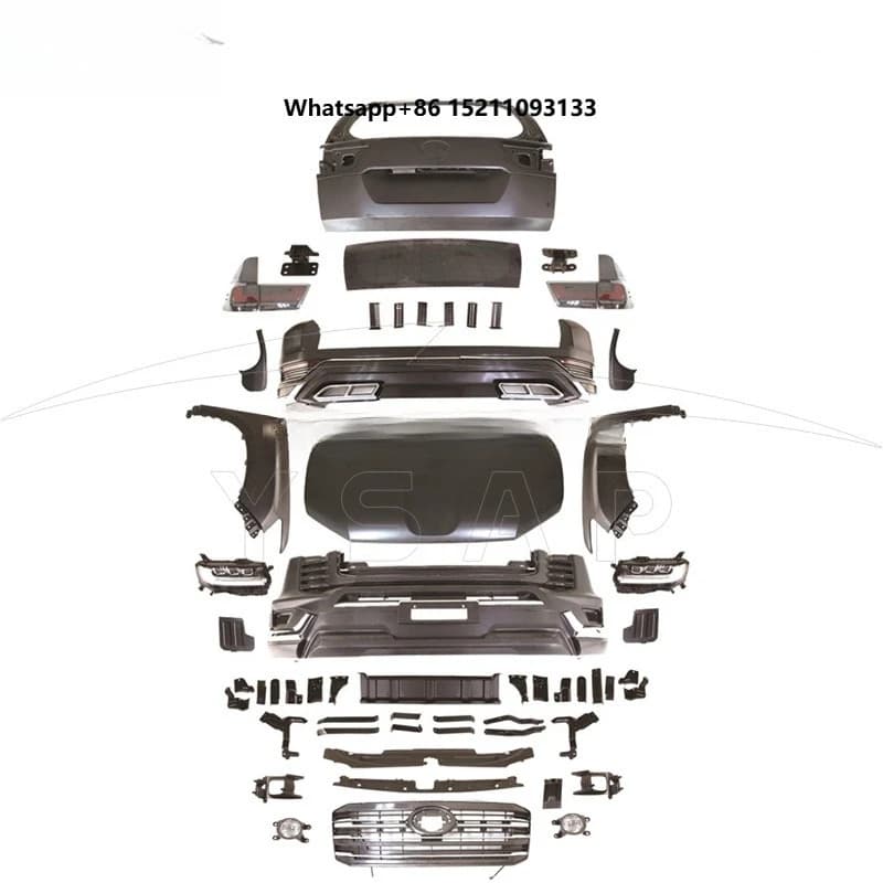 Competitive price conversion Kit facelift Kit for FJ120 upgrade to LC300 body kit