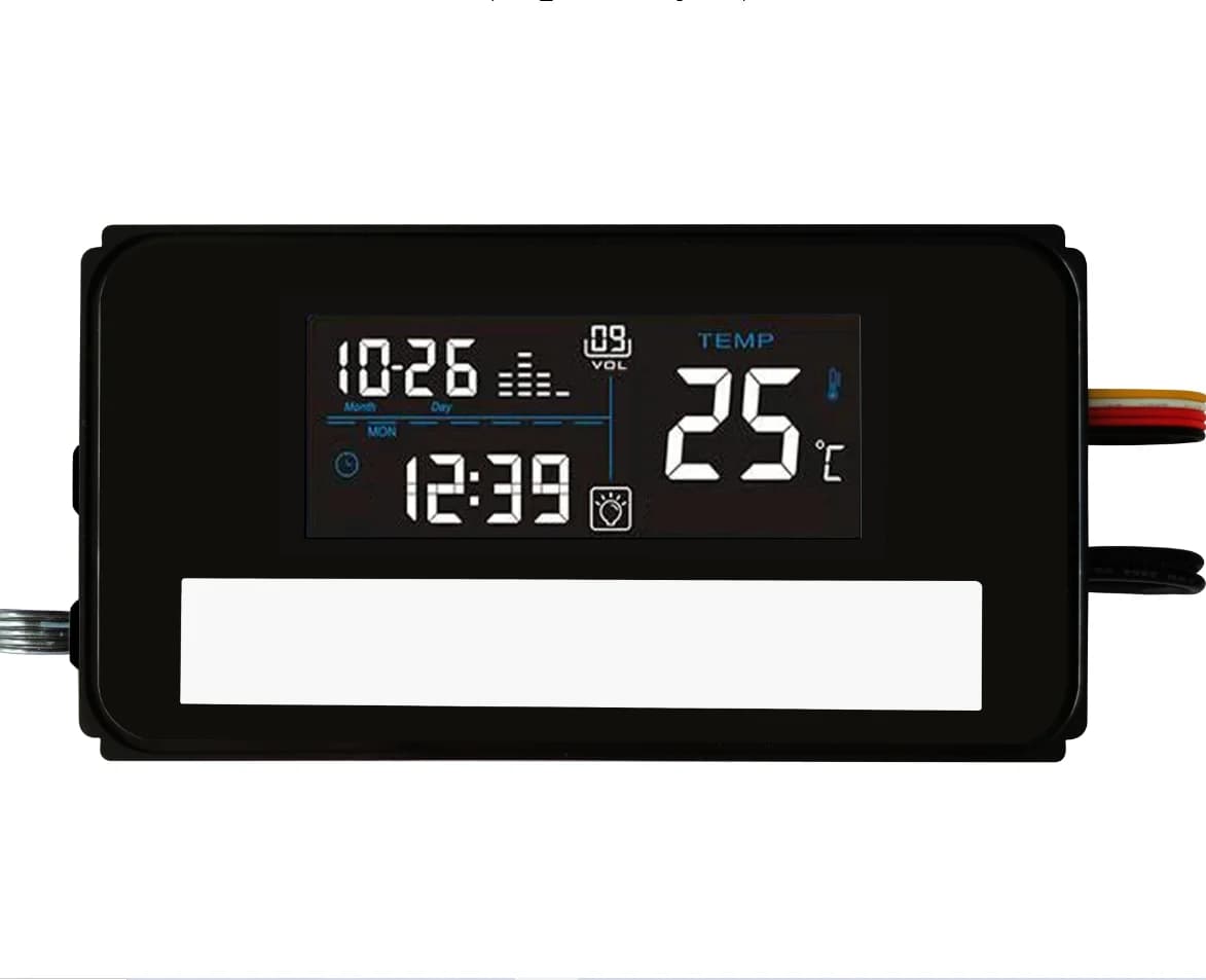 Hot Sale Light Emitting Diode Mirror Smart Touch Switch Mirror Sensor 3.7 Inch Black Light Switch 12V