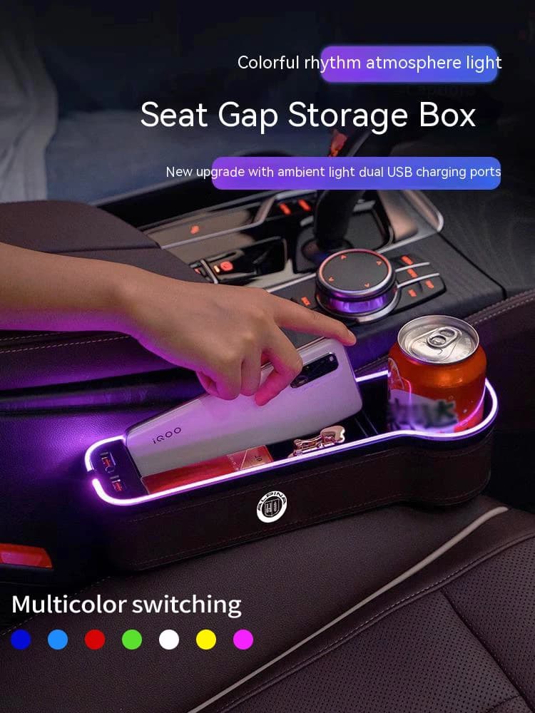 For ALPINA B3 B4 B5 B7 B8 D3 D4 D5 XD3 XD4 XB7 G05 G10 G20 G30 G60 G82 E60 E87 E92 F10 F20 F30 Car Seat Gap Festoon Storage Box