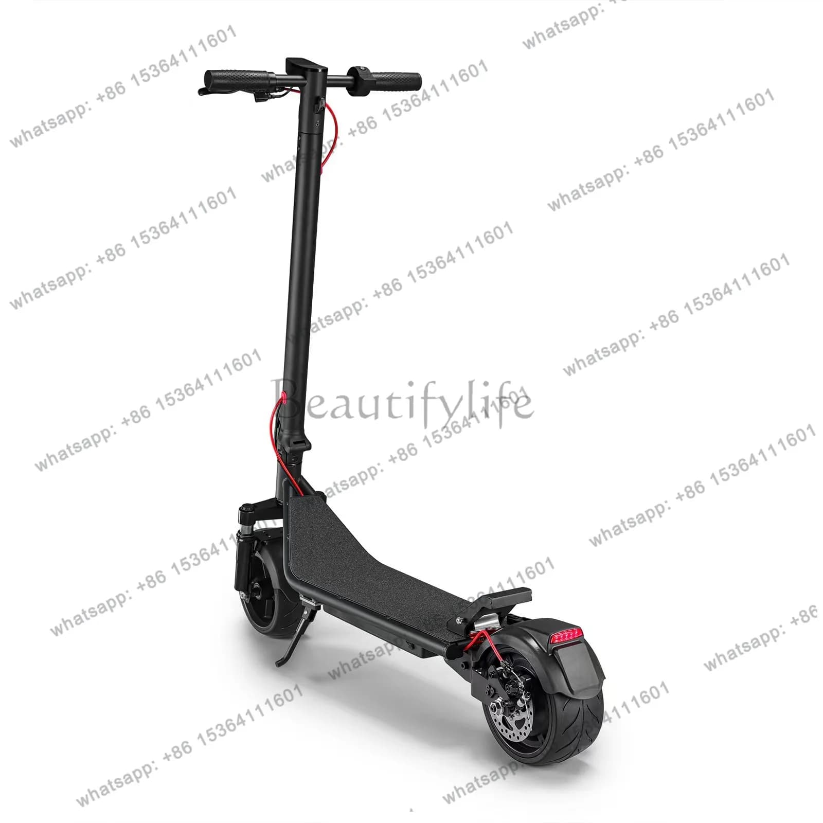 9-Inch wide tire non-inflatable electric scooter, skateboard electric bicycle