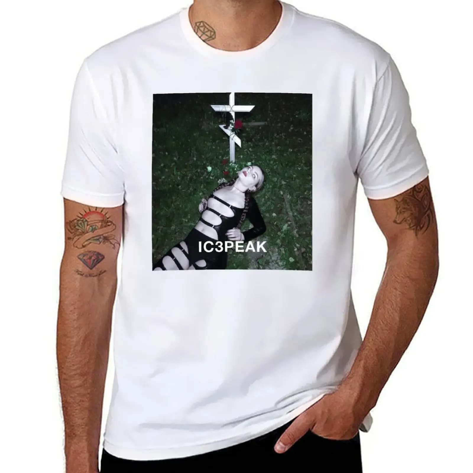 seveneis Show IC3PEAK ice peak World Tour 2021 T-Shirt t shirts for man pack cotton man t shirts for men casual T-Shirt