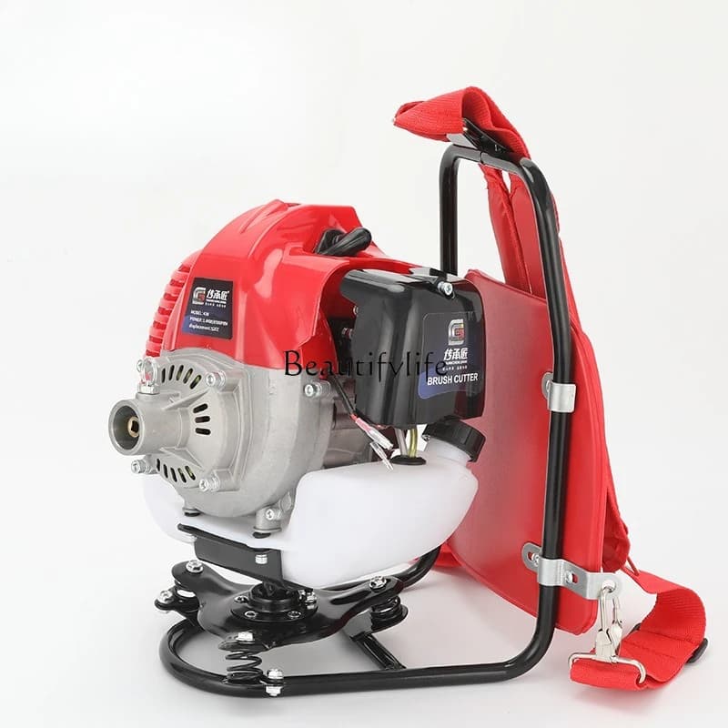 05-2 punch anti-entanglement drive assembly brush cutter widening shoulder strap easy lawn mower