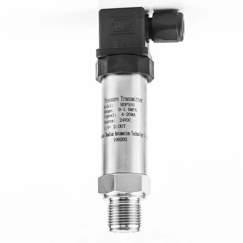 4-20mA Pressure Transmitter Pressure Sensitive Core  0-10bar   IP65 PLC Pressure Transmitter