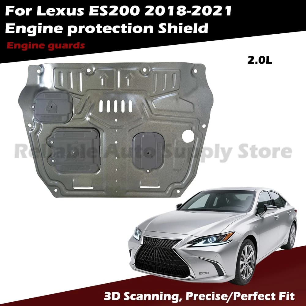 Advanced Guard System Engine Splash Shield For Lexus ES200 2018-2021 - 3D Scanned Precision Fit - Total Security Coverage
