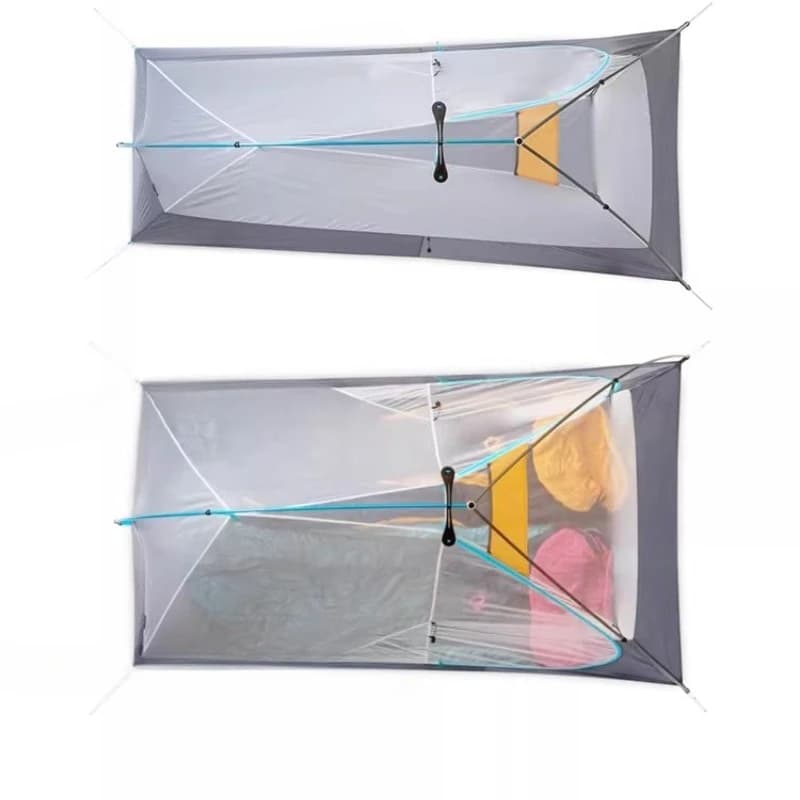 Ultralight single and double tent hiking portable lightweight mountaineering tent