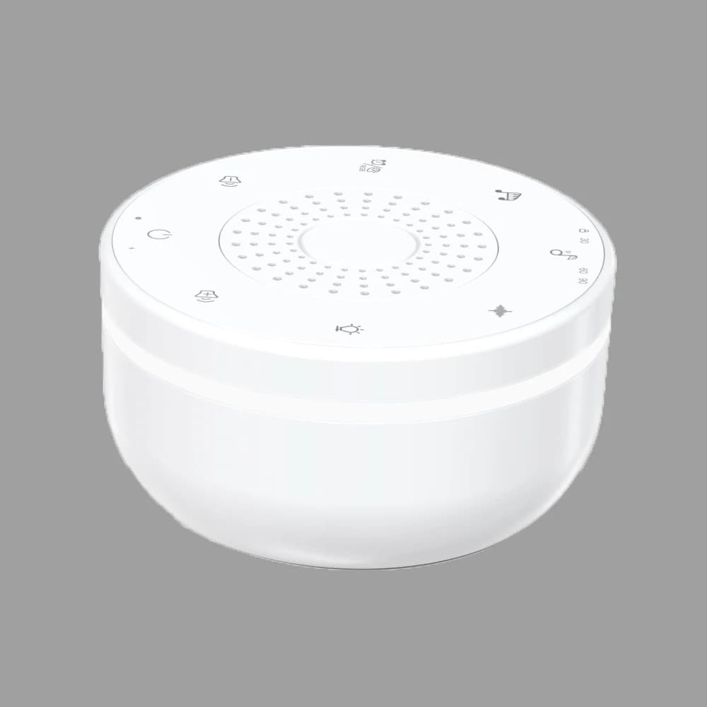 Manufacturer 5 Color Night Light 30 Soothing Natural Sound 85g Portable Wireless Sleep Aid White Noise Audio Machine Supply