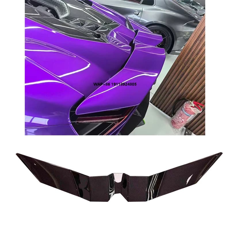 High Quality Dry Carbon Fiber OEM Style Rear Wing for Revuelto
