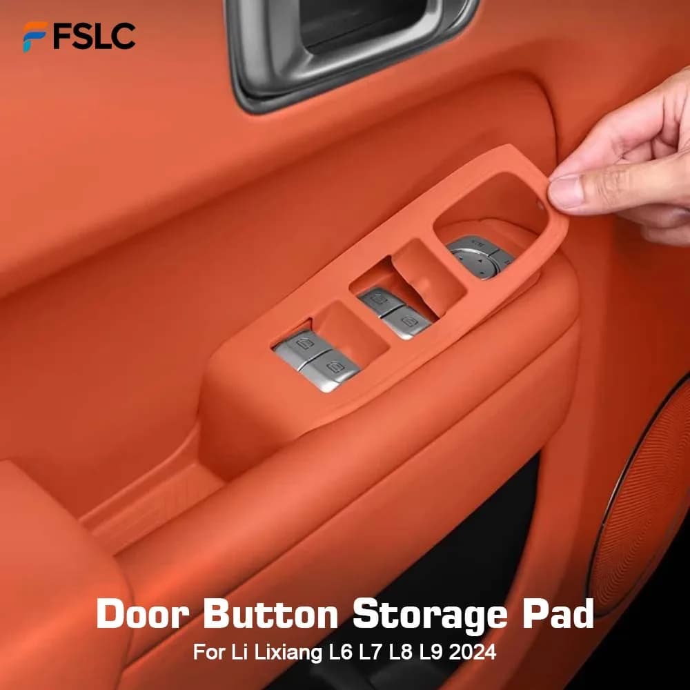 ⭐Genuine⭐ Car Styling Door Storage Box For Li Lixiang L6 L7 L8 L9 2024 Handle Pad Silicone Door Slot Pad Interior Accessories
