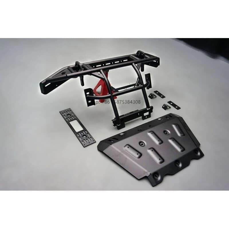 Off-road Sand Push Front Bumper with Skid Plate for Bronco 2021 Bronco Accessories
