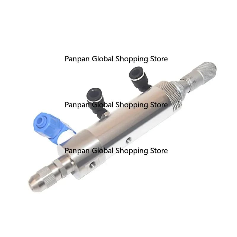 Stainless Steel Small Flow Dispensing Valve Equipment Glue Dispenser Nozzle For Pneumatic Parts