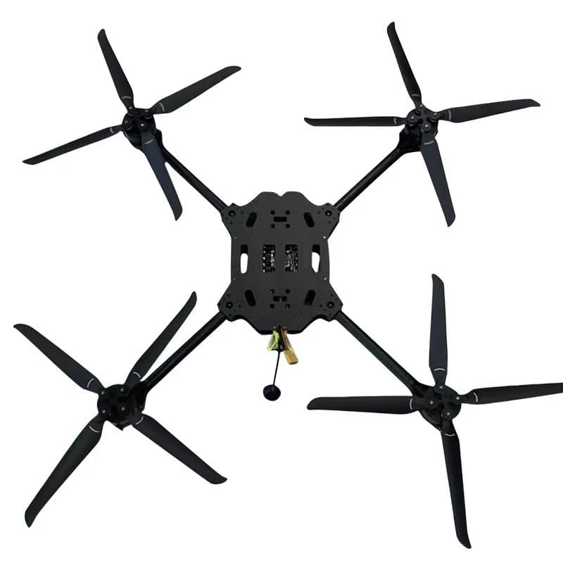 FPV cross machine carbon fiber drone stand folding assembly machine