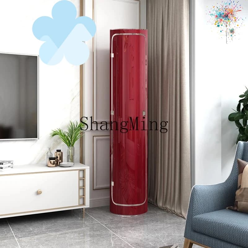 ZYY Smart 360 Degree Rotating Shoe Cabinet Round Cylindrical Household Doorway Shoe Rack