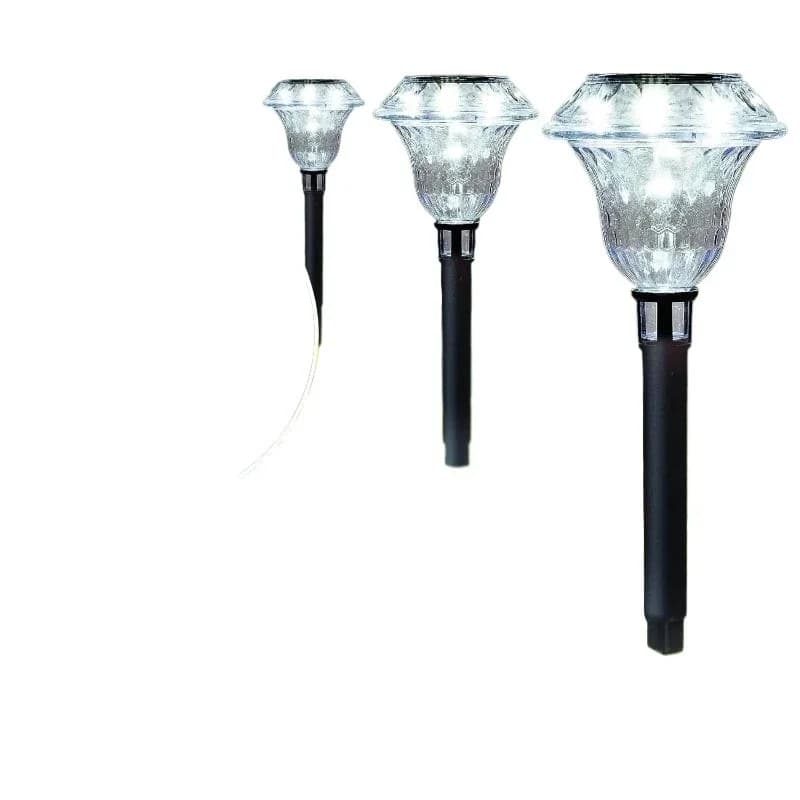 Solar Cool White Path Light Waterproof Garden Decoration Patio and Landscape Lighting