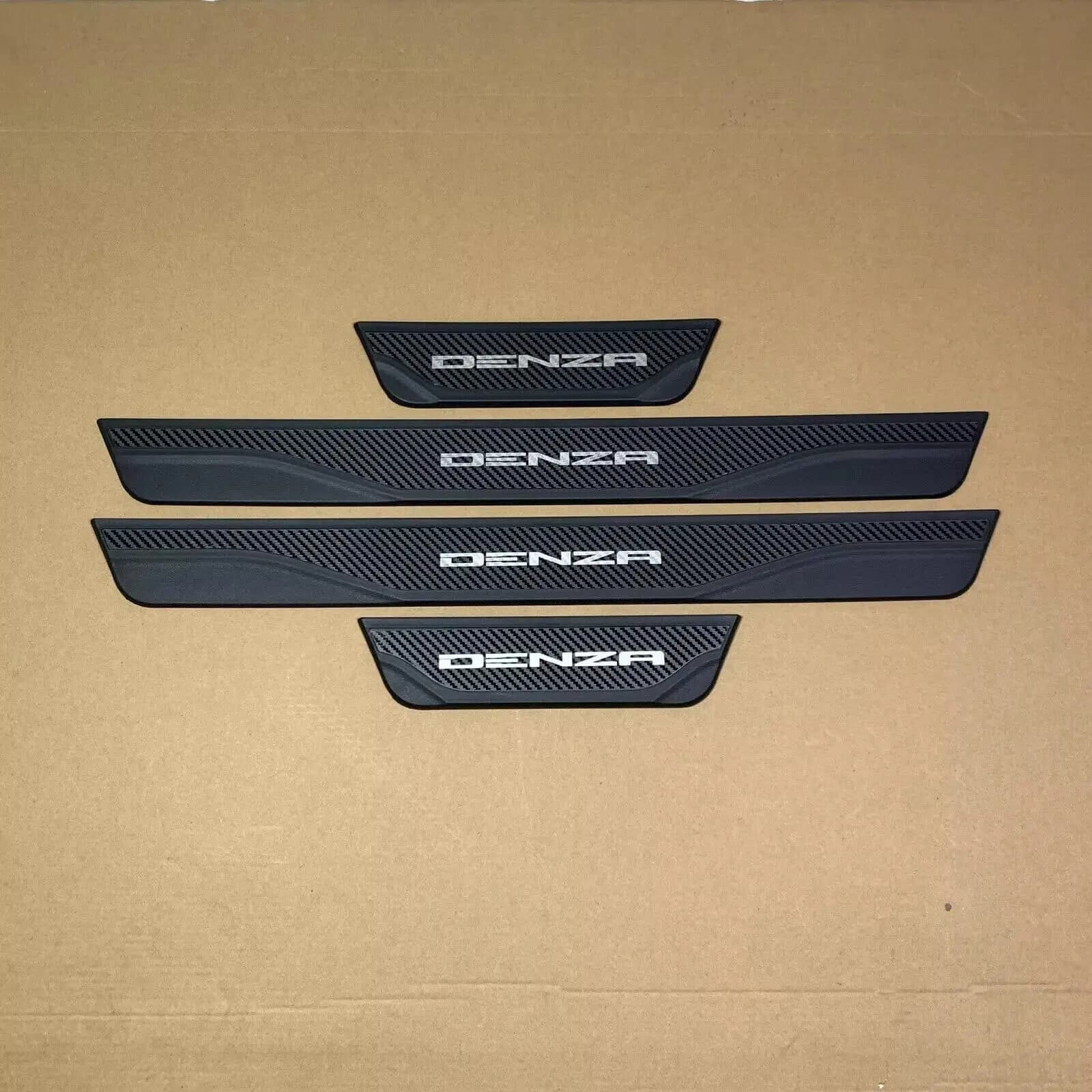 For Denza B5 2024 2025 2026 2027 Car Accessories Door Sill Protector Sticker Stainless Steel Plastic Trim Auto Sticker Interiors